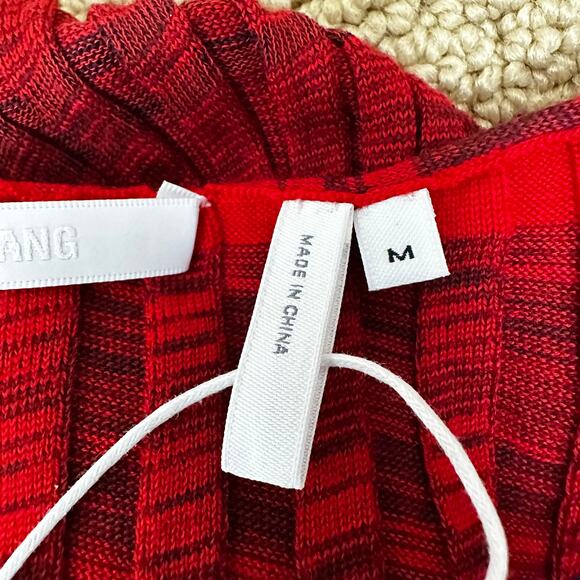 NEW Helmut Lang Ribbed Knit Sweater Wool Striped Lightweight Medium Quiet Luxury - Picture 10 of 13